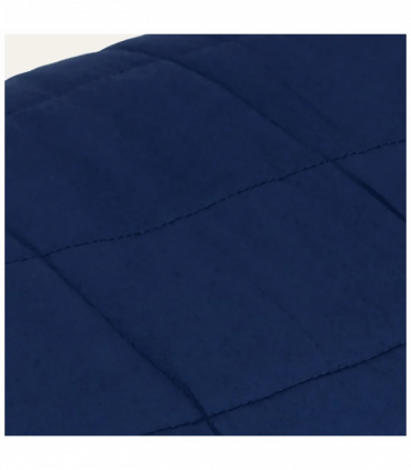 Weighted Blanket Blue 120x180 cm 9 kg Fabric