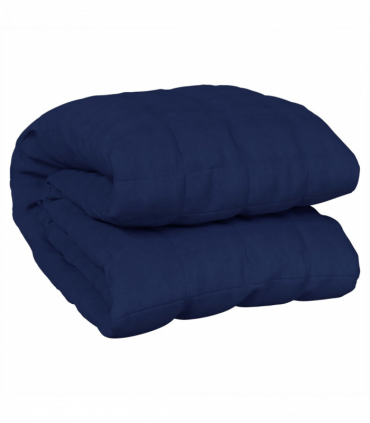 Weighted Blanket Blue 150x200 cm 11 kg Fabric