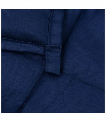 Weighted Blanket Blue 150x200 cm 11 kg Fabric