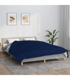Weighted Blanket Blue 200x225 cm 13 kg Fabric