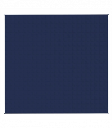 Weighted Blanket Blue 220x235 cm 11 kg Fabric