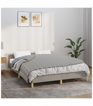 Weighted Blanket Grey 120x180 cm 5 kg Fabric