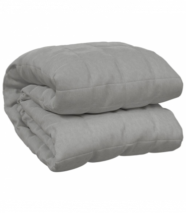 Weighted Blanket Grey 120x180 cm 9 kg Fabric