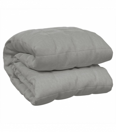 Weighted Blanket Grey 120x180 cm 9 kg Fabric