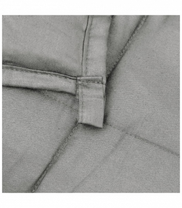 Weighted Blanket Grey 120x180 cm 9 kg Fabric