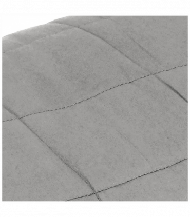 Weighted Blanket Grey 200x200 cm 9 kg Fabric