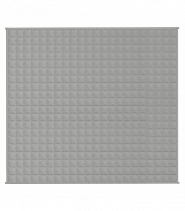Weighted Blanket Grey 200x225 cm 9 kg Fabric