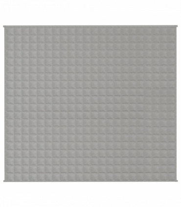 Weighted Blanket Grey 200x225 cm 9 kg Fabric