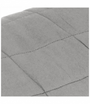 Weighted Blanket Grey 200x225 cm 9 kg Fabric