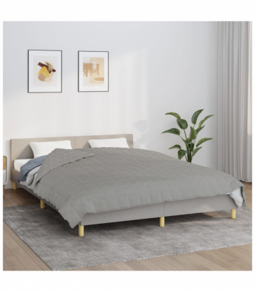 Weighted Blanket Grey 220x235 cm 11 kg Fabric