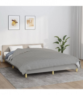 Weighted Blanket Grey 220x235 cm 15 kg Fabric