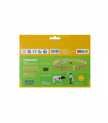 Western Ranch Cattle Pen Playset  Farmyard Set