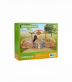 Western Ranch Corral Playset with Horse & Cowboy  Farm Playset
