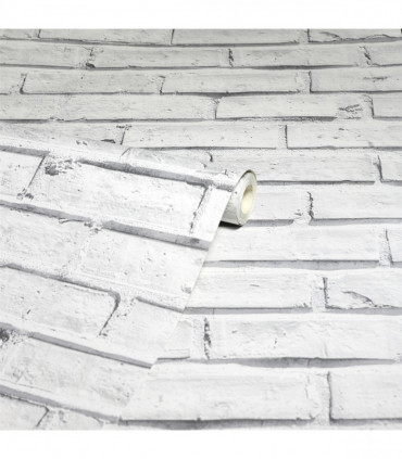 White Brick Wallpaper sw12
