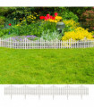 White Lawn Divider 17 pcs / 10 m