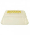 Whitefurze G2622PC9 22cm Small Propagator Cover - Natural