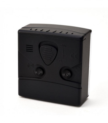 Wm. Widdop Alarm Clock Light, Snooze, Silent Sweep - Black