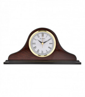 Wm.Widdop Napoleon Shaped Wooden Mantel Clock