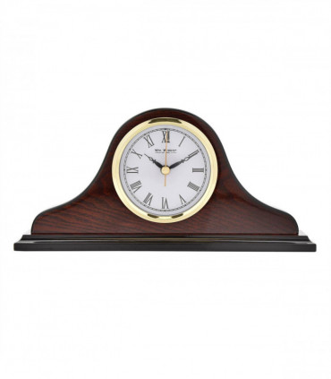 Wm.Widdop Napoleon Shaped Wooden Mantel Clock
