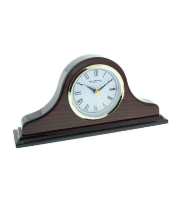 Wm.Widdop Napoleon Shaped Wooden Mantel Clock