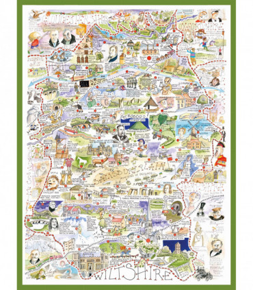 Wiltshire- Tim Bulmer 1000 piece Jigsaw Puzzle
