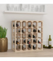 Wine Rack 58.5x33x60.5 cm Solid Wood Pine