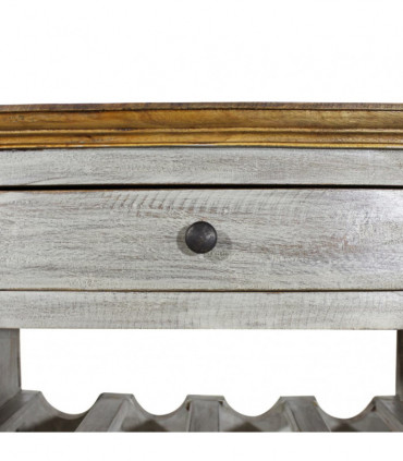 Wine Rack Solid Reclaimed Wood 55x23x85 cm