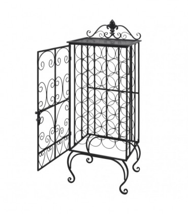 Wine Rack for 28 Bottles Metal