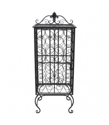 Wine Rack for 28 Bottles Metal