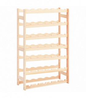 Wine Rack for 42 Bottles Pinewood