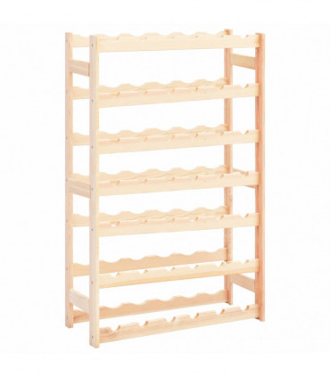 Wine Rack for 42 Bottles Pinewood