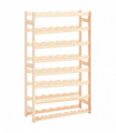 Wine Rack for 56 Bottles Pinewood