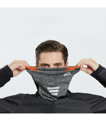 Winter Thermal Men Neck Warmer Windproof Face Cover Shield Tube Scarf Headwear