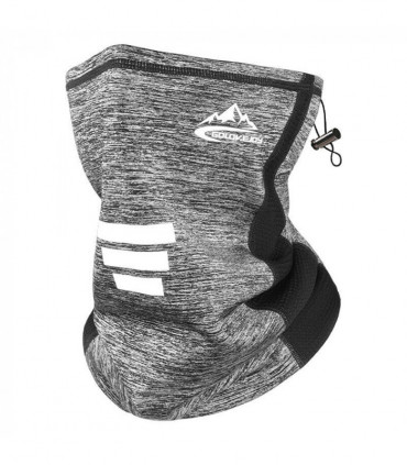 Winter Thermal Men Neck Warmer Windproof Face Cover Shield Tube Scarf Headwear