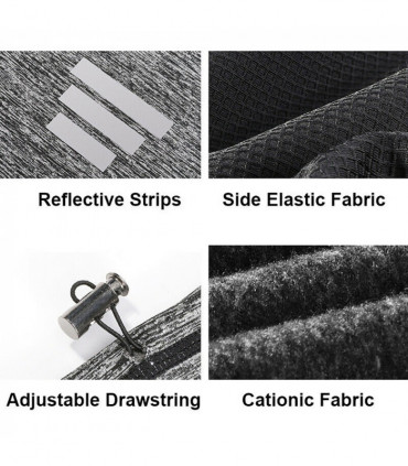 Winter Thermal Men Neck Warmer Windproof Face Cover Shield Tube Scarf Headwear