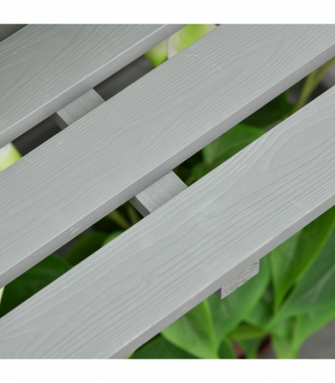 Wood Cold Frame Greenhouse Outdoor Indoor PC Board 76 x 47 x 110cm Grey