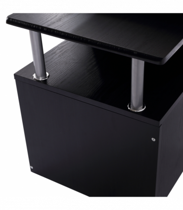 Wood Computer Desk Laptop Workstation Drawer Shelf for Home Office HOMCOM