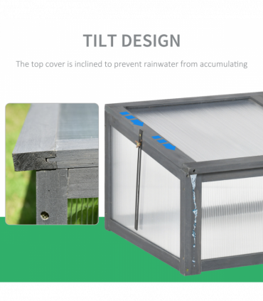 Wooden Cold Frame Greenhouse