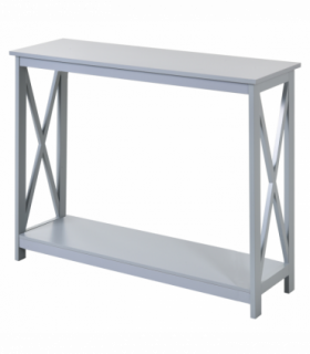 Wooden Console Table Storage Drawer Shelf Entryway Display Stand