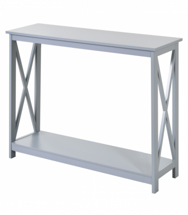 Wooden Console Table Storage Drawer Shelf Entryway Display Stand