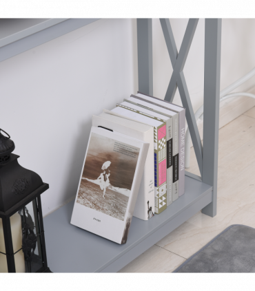 Wooden Console Table Storage Drawer Shelf Entryway Display Stand