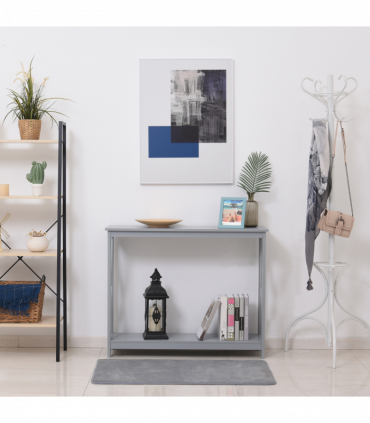 Wooden Console Table Storage Drawer Shelf Entryway Display Stand