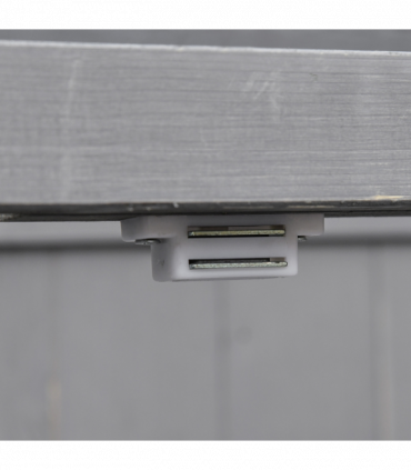 Wooden Garden Shed Double Door Tool Storage House, 74x43x88cm, Grey