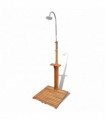 Wooden Garden Shower