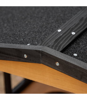 Wooden Outdoor Cat House 3-Tier Kitten Shelter w/ Tilted Roof Yellow