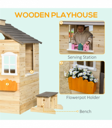 Wooden Playhouse