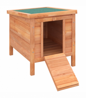 Wooden Rabbit Hutch Bunny Cage Guinea Pig House Pet Habitat Small Animals