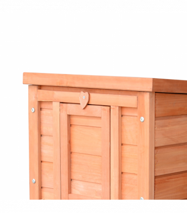 Wooden Rabbit Hutch Bunny Cage Guinea Pig House Pet Habitat Small Animals