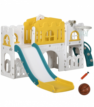 Wooden Swing Set Toddler Slide