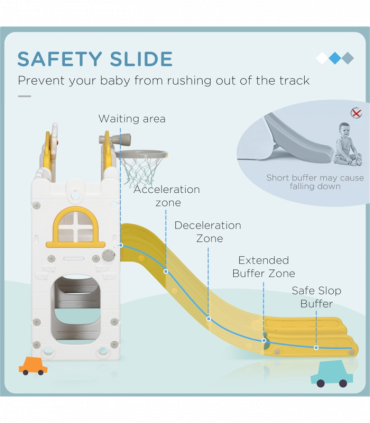 Wooden Swing Set Toddler Slide